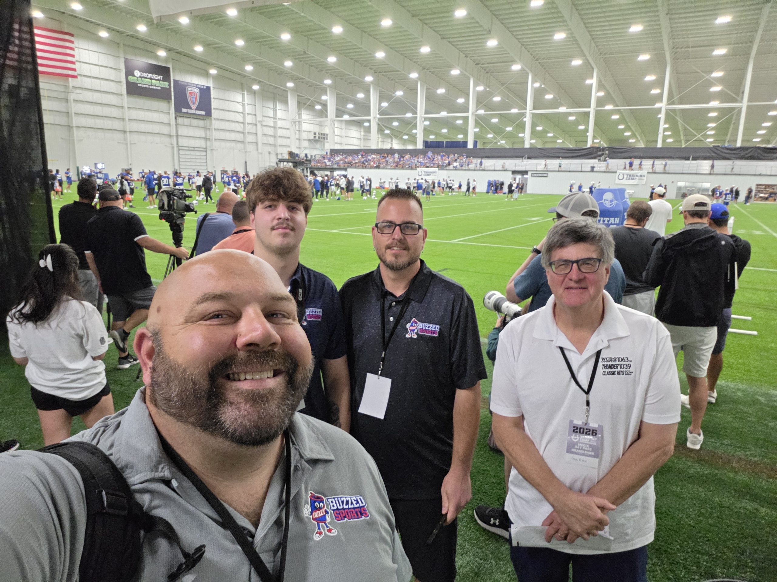 From a Dream to the Sidelines: Buzzed Sports’ First Indianapolis Colts Media Experience